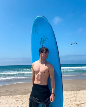 Josh Beauchamp Instagram - We went surfing