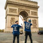Josh Bradley Instagram - Just 2 dads chilling in Paris 🇫🇷 Paris, France