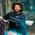 Josh Bradley Instagram - Just out here camping and that! ⛺️