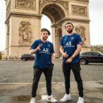 Josh Bradley Instagram - Just 2 dads chilling in Paris 🇫🇷 Paris, France