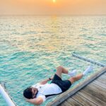 Josh Bradley Instagram – Daily Maldives gym commute ☀️