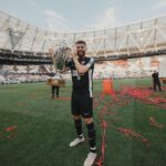 Josh Bradley Instagram - Now the only Sidemen player that’s never scored in a charity match, but we raised £2.4 million for charity! Thank you everyone for allowing me and my friends to continue living in this crazy dream! 💙