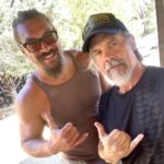 Josh Brolin Instagram - This dude knocked on my door the other day. I opened it. He looked like he needed a hug but there was a scent coming off of him that I haven’t smelled since I was touring Europe with a backpack: oil and leather and spit. It was the smell of a drifter. He asked me for a glass of water and I gave him a shot of Jameson. He asked for something to eat. I gave him my dog and told him of the old adage: “…learn to fish, eat for a lifetime.” I asked to take a picture with him because I know that it was possible that I was experiencing what they call a ‘spiritual moment’ and that this man may not actually be of human stock. I showed the photo to a friend of mine and he told me that the sage that showed up at my door is Aquaman. My friends are so full of shit. @harleydavidson @on_the_roam @prideofgypsies @choppersmagazine #knuckleheads