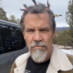 Josh Brolin Instagram – When your kids get ahold of your head.