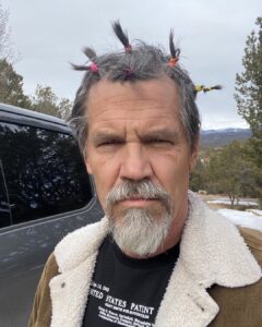 Josh Brolin Instagram - When your kids get ahold of your head.