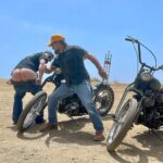 Josh Brolin Instagram – Appreciate you @mensjournal for the cover of the Sept/Oct issue!! Photos by my multi-talented @kathrynbrolin I love you darlin’. Thank you for your diamond perspective. We had a blast doing this in the maddening yet totally inspiring New Mexican desert. And @jessewill wrote a keeping it real article. 🤘🤘🙏
#kathrynbrolinphotography @narrativepr @leicacamerausa @wiscospeedshop (for building my ‘68 flh 🙏) #idontknowhowthatlastshotgotinthere