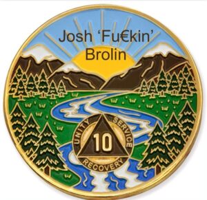 Josh Brolin Instagram - Today isn't to be celebrated any more than any other day with the exception that it represents to others who are thinking about a way out of their tornado of shame that there exists a life where that over-pressurized piece of coal that is you will eventually transform into the diamond of liberty that you always deserved to be. Amen.