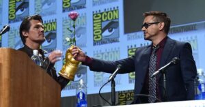 Josh Brolin Instagram - Happy Birthday, buddy. I love who you are and how you represent. You the greatest personal success story I know. You've helped so many, it's moved spiritual and emotional mountains of families and hearts. Love you, pal. ❤️🤙@robertdowneyjr