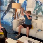 Josh Duhamel Instagram - Walked into set found this happening. These kids are crazy talented