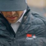 Josh Duhamel Instagram - Not every day you hit your tee shots into deep center field at the home of the @Twins! See how I'm getting ready for the @3MOpen next month and how @3M is helping us all return to play - thank you science! Link in bio. #3MOpen