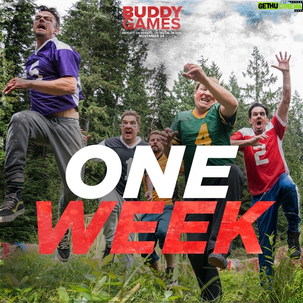 Josh Duhamel Instagram - Ladies & Gents, it’s been a long time coming but the official countdown to BUDDY GAMES has begun!! Get ready to laugh your asses off (I think we all need a little more of that these days)
