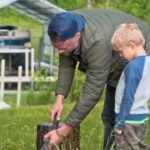 Josh Duhamel Instagram - Building a legacy both on and off the red carpet is what motivated @JoshDuhamel in his endeavor to renovate his lake home. By using Bobcat equipment, he has been able to create that space for both him to enjoy and generations after him, too. 🔗 in bio to read more.