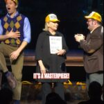 Josh Gad Instagram – Bud & Doug, while it can sting to have the historical accuracy of your bio-musical called into question, this one famous Broadway producer loves you. You’re both so much more than GUT! #GutenbergBway 

#hillaryclinton #broadway #musical #musicaltheatre #andrewrannells #joshgad James Earl Jones Theatre