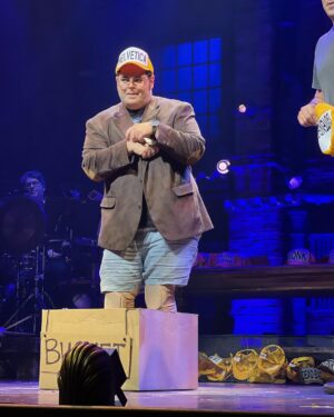 Josh Gad Instagram - Only nine more days and 12 more shows before this magical @gutenbergbway comes to an end. While we could’ve continued and extended this hit run, it felt more magical to keep it truly limited for 20 of the most incredible weeks I’ve ever had as an artist. To all of you who have come on this this incredible journey to Schlimmer staged to perfection by @alextimbers and his tremendous team of geniuses along with the brilliant writing of @theanthonyking & @scottabridged , thank you. We hope you will continue eating dreams long after we are done to those of you lucky enough to see the final 12 shows, buckle up, the fun has only just begun. #photodump📸 #12moretogo @gutenbergbway #gutenbergbway