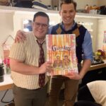 Josh Gad Instagram – It’s art imitating life imitating art…and now you have the chance to win your own! Enter to win a custom, signed #GutenbergBway inspired print from @brightpress_ ⬇️

HOW TO ENTER:
1) Follow @gutenbergbway and @brightpress_
2) Like this post
3) Tag your best bud in the comments!
Winner will be contacted via DM on Thursday, 1/25