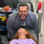 Josh Gad Instagram – Assuming you now have @peacock , do yourself a favor see why this animatronic @islafisher is so very distressed. Watch #wolflikeme🐺 seasons 1 & 2. I promise you with so much more unpredictable than the Chiefs/Dolphins game.