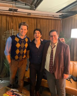 Josh Gad Instagram - Thank you to the immensely talented @darrencriss for eating dreams with us last night at @gutenbergbway