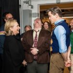Josh Gad Instagram – Every night at the James Earl Jones theater, we eat dreams, but last night it’s fair to say our dreams ate us when we had the incredible and iconic @hillaryclinton join us onstage at @gutenbergbway as one of our final 7 producers. Thank you for making our dreams come true🙏🙏🙏 #6moreshows