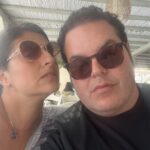 Josh Gad Instagram - We’re still doing this 19 years and counting. Happy Valentine’s Day to my partner and bookie. Love you Ida, even if I don’t want to go to a restaurant that usually charges $100 for two people and tonight would like to charge us $25,250 for a salad and cheese. Let’s keep doing this thing! ❤️