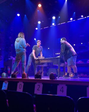 Josh Gad Instagram - Only nine more days and 12 more shows before this magical @gutenbergbway comes to an end. While we could’ve continued and extended this hit run, it felt more magical to keep it truly limited for 20 of the most incredible weeks I’ve ever had as an artist. To all of you who have come on this this incredible journey to Schlimmer staged to perfection by @alextimbers and his tremendous team of geniuses along with the brilliant writing of @theanthonyking & @scottabridged , thank you. We hope you will continue eating dreams long after we are done to those of you lucky enough to see the final 12 shows, buckle up, the fun has only just begun. #photodump📸 #12moretogo @gutenbergbway #gutenbergbway