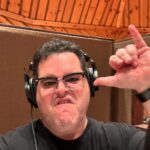 Josh Gad Instagram - Ask and ye shall receive! Not wasting a single moment. Here I am getting my “Monk” on as we lay down tracks for the @gutenbergbway Original Broadway Cast Recording!