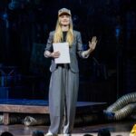 Josh Gad Instagram - What a joy getting to do one of my last performances with my #frozen2 co-Star Evan Rachel Wood. Love you lady! Thanks for eating dreams with us at @gutenbergbway . Photos by: @triciambaron