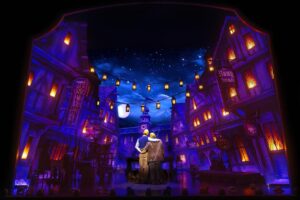 Josh Gad Instagram - One final day in Schlimmer. What a journey this has been🍽️✨ #GutenbergBway 

Scenic Design by @scottpaskstudio 
📸: @murphymade