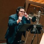 Josh Gad Instagram - Some fun BTS pics to celebrate the cast recording of @gutenbergbway out in the coming weeks! Stay tuned for more!