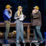 Josh Gad Instagram - What a joy getting to do one of my last performances with my #frozen2 co-Star Evan Rachel Wood. Love you lady! Thanks for eating dreams with us at @gutenbergbway . Photos by: @triciambaron