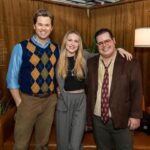 Josh Gad Instagram – What a joy getting to do one of my last performances with my #frozen2 co-Star Evan Rachel Wood. Love you lady! Thanks for eating dreams with us at @gutenbergbway . 

Photos by: @triciambaron