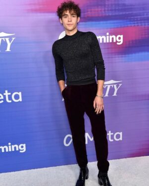 Joshua Bassett Instagram - glitter, games, n good times ! thank u @variety