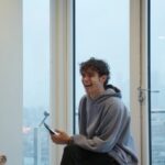 Joshua Bassett Instagram – invited some friends to the nomo soho hotel penthouse for a first listen of my ep… and a song or two from the album as well !
