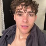 Joshua Bassett Instagram - post-show-shower-selfie-slay