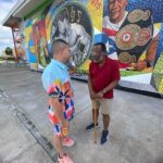 Jowell Instagram - Hoy aproveché la visita a #Salinas 🇵🇷 Para conocer en Persona al Campeón Mundial de Boxeo 🥊 Angel Luis "Cholo" Espada. El Coliseo de Salinas lleva su nombre y allí frente al nuevo Mosaico que hicieron en su honor pudimos compartir un rato. Angel Luis "Cholo" Espada es un ex boxeador profesional puertorriqueño. Fue campeón mundial de peso welter de la AMB en 1975-76. Es Amante de la música, Espada también organizó, a finales de los años 1970, una orquesta de salsa. Coliseo Angel "Cholo" Espada