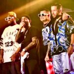 Jowell Instagram - Anoche vivimos un momento histórico en #Cali #Colombia 🇨🇴 Nos Juntamos los 4 para revivir una de las mejores épocas del #Reggaeton @jowellyrandy @arcangel @delaghetto Gracias a Todos los que se dieron cita al estadio Pascual Guerrero. Nos vemos el próximo año! Gracias @alexisgomez924 🙏🏼🙏🏼🙏🏼 Estadio Olímpico Pascual Guerrero