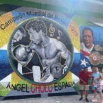 Jowell Instagram - Hoy aproveché la visita a #Salinas 🇵🇷 Para conocer en Persona al Campeón Mundial de Boxeo 🥊 Angel Luis "Cholo" Espada. El Coliseo de Salinas lleva su nombre y allí frente al nuevo Mosaico que hicieron en su honor pudimos compartir un rato. Angel Luis "Cholo" Espada es un ex boxeador profesional puertorriqueño. Fue campeón mundial de peso welter de la AMB en 1975-76. Es Amante de la música, Espada también organizó, a finales de los años 1970, una orquesta de salsa. Coliseo Angel "Cholo" Espada