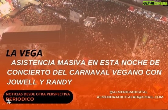 Jowell Instagram - Siempre es un honor presentarnos en nuestra hermana #RepublicaDominicana 🇩🇴 el sabor de la gente y la energía es única !! #LaVega EXITO TOTAL !! @jowellyrandy en #RD La Vega, Dominican Republic