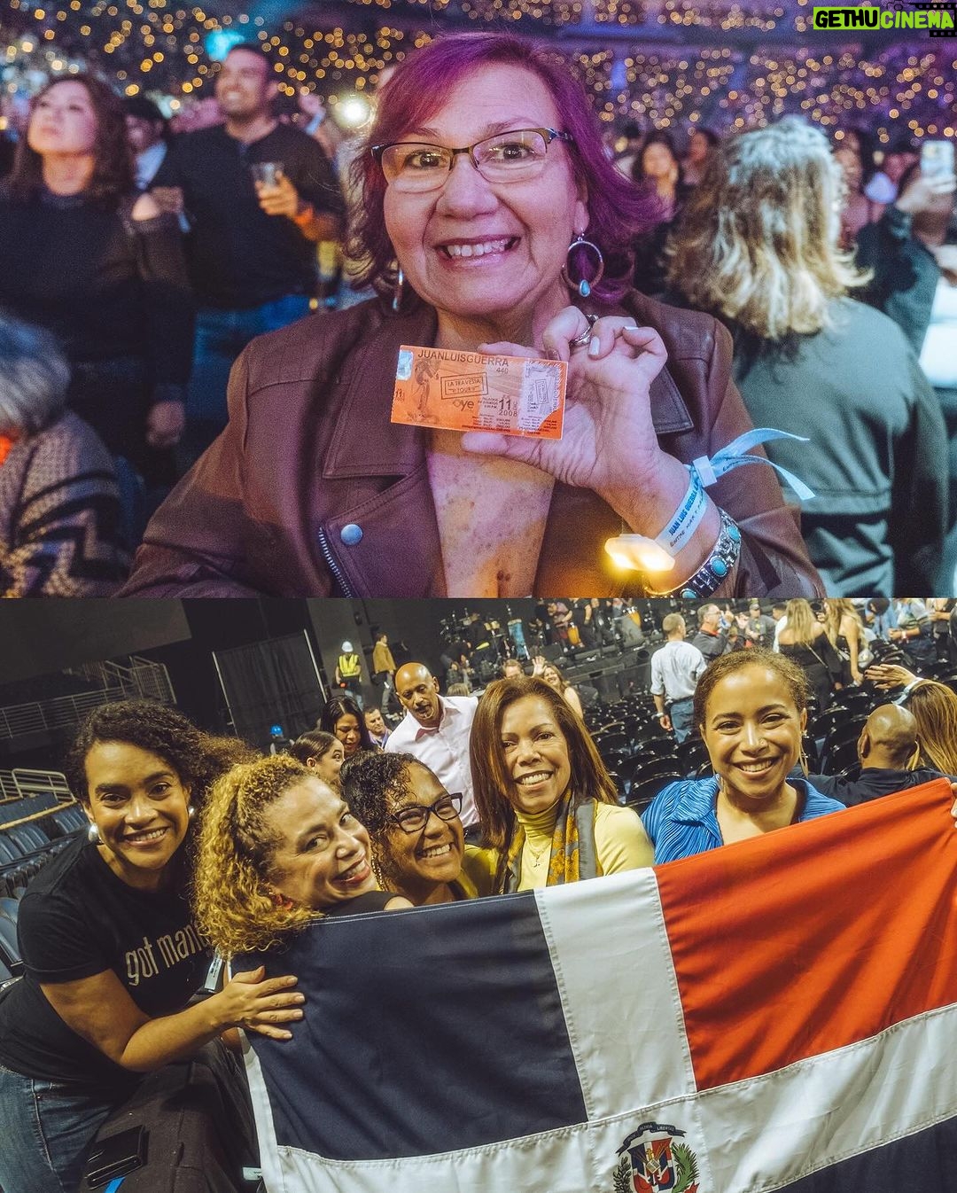 Juan Luis Guerra Instagram - Atlanta, ¡un público maravilloso que nos recibió con alegría y cariño! ¡Un abrazo especial a los fans que nos siguen desde siempre! #EntreMaryPalmerasTour @loudliveentertainment 📷 @babeto Atlanta, Georgia