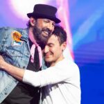 Juan Luis Guerra Instagram - #tbt con mi querido Fonseca. ¡Cuando hago música contigo yo estoy contento! @fonsecamusic #SiTúMeQuieres 📷 @davidmicolta
