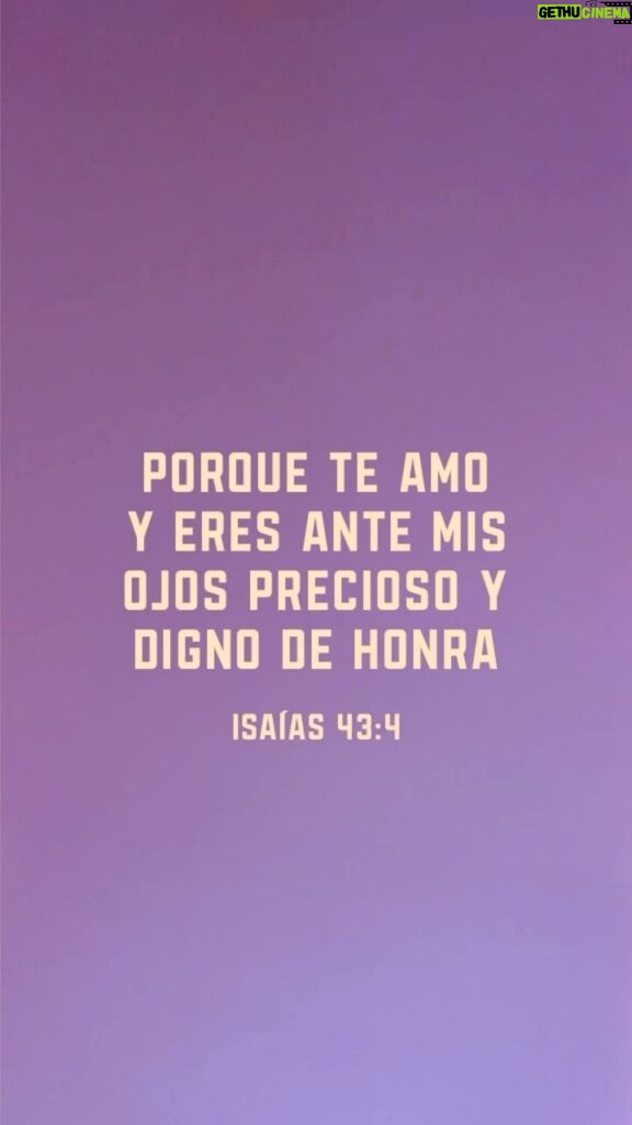 Juan Luis Guerra Instagram - Isaías 43:4