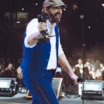 Juan Luis Guerra Instagram - ¡Gracias Barranquilla por tu alegría y cariño! #EntreMaryPalmerasTour 📸: @babeto Estadio Romelio Martínez