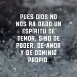 Juan Luis Guerra Instagram - 2 Timoteo 1:7 NVI