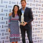 Juan Martin del Potro Instagram - Muchas gracias @fundacionkonex por este gran premio y reconocimiento. Siempre es un placer estar con @sabatinigaby 😊. Un beso grande a todos!!!