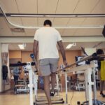 Juan Martin del Potro Instagram - 48 horas después de la cirugía, los primeros pasos. 🚶‍♂️💪🙌 . . First steps, two days after the surgery... The Lennar Foundation Medical Center
