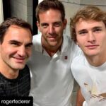 Juan Martin del Potro Instagram - Feliz de ver a mi amigo, la única leyenda 🇨🇭👑 . . #Repost @rogerfederer ・・・ Great to see the legend🇦🇷 Buenos Aires, Argentina