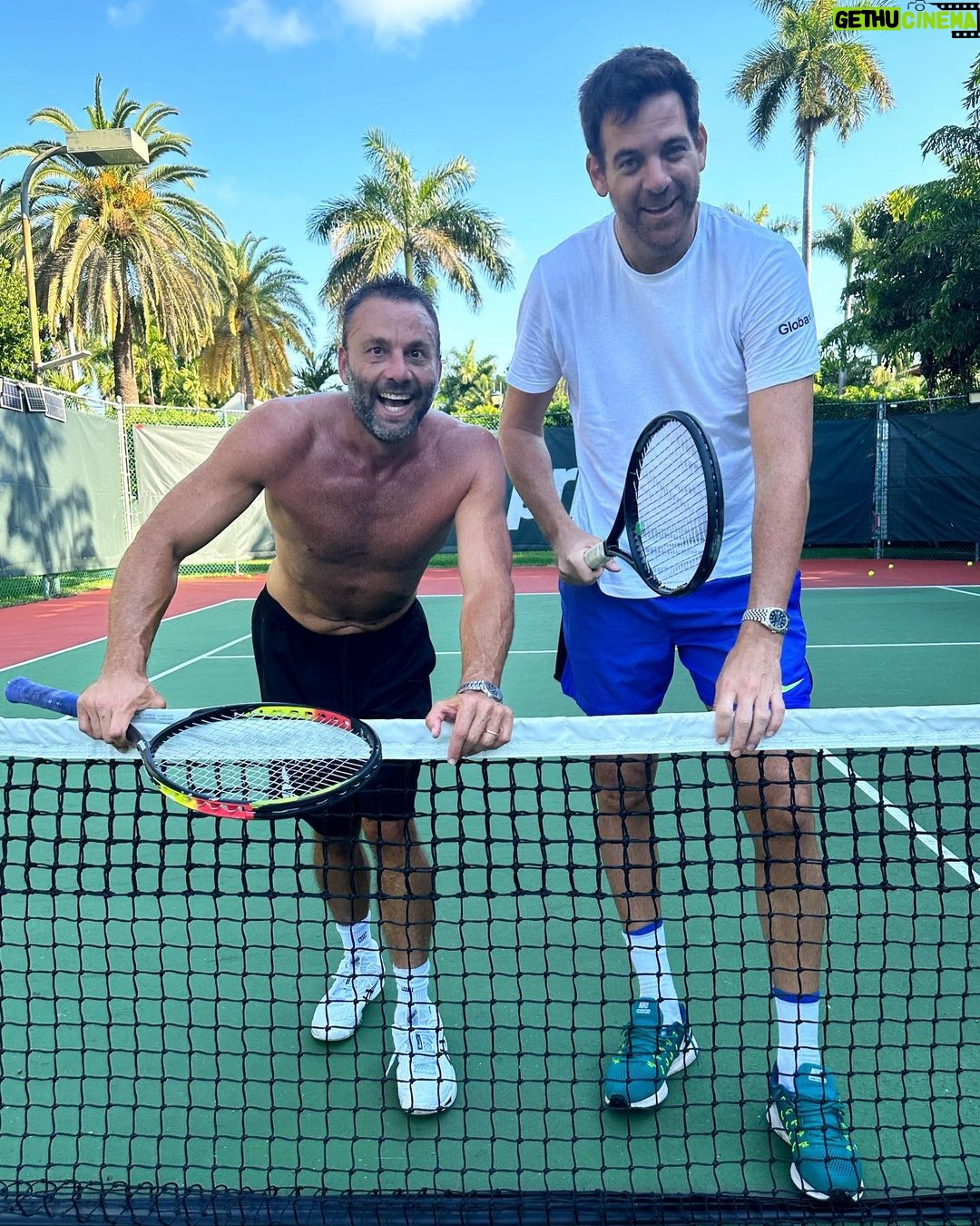 Juan Martin del Potro Instagram - Learning the Forehand @delpotrojuan Terrordome
