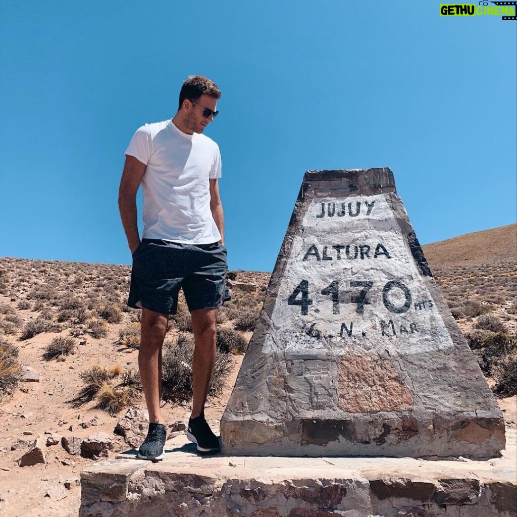 Juan Martin del Potro Instagram - Y un día... llegué a #Jujuy 🇦🇷🌵♥🙌 Jujuy, Argentina