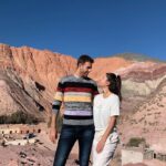 Juan Martin del Potro Instagram - Les juro que lo de atrás no es un cuadro. Es real, único y maravilloso. #purmamarca #jujuy #argentina Purmamarca, Jujuy, Argentina