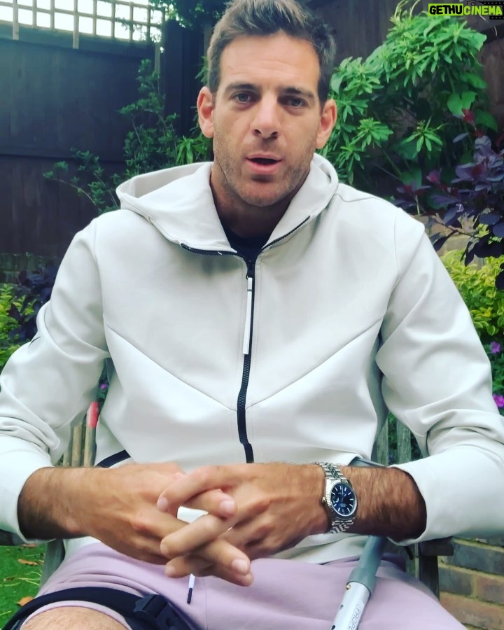 Juan Martin del Potro Instagram - Muchas gracias por todos sus mensajes! 🤗💖 . . (English caption please visit @teamdelpo )