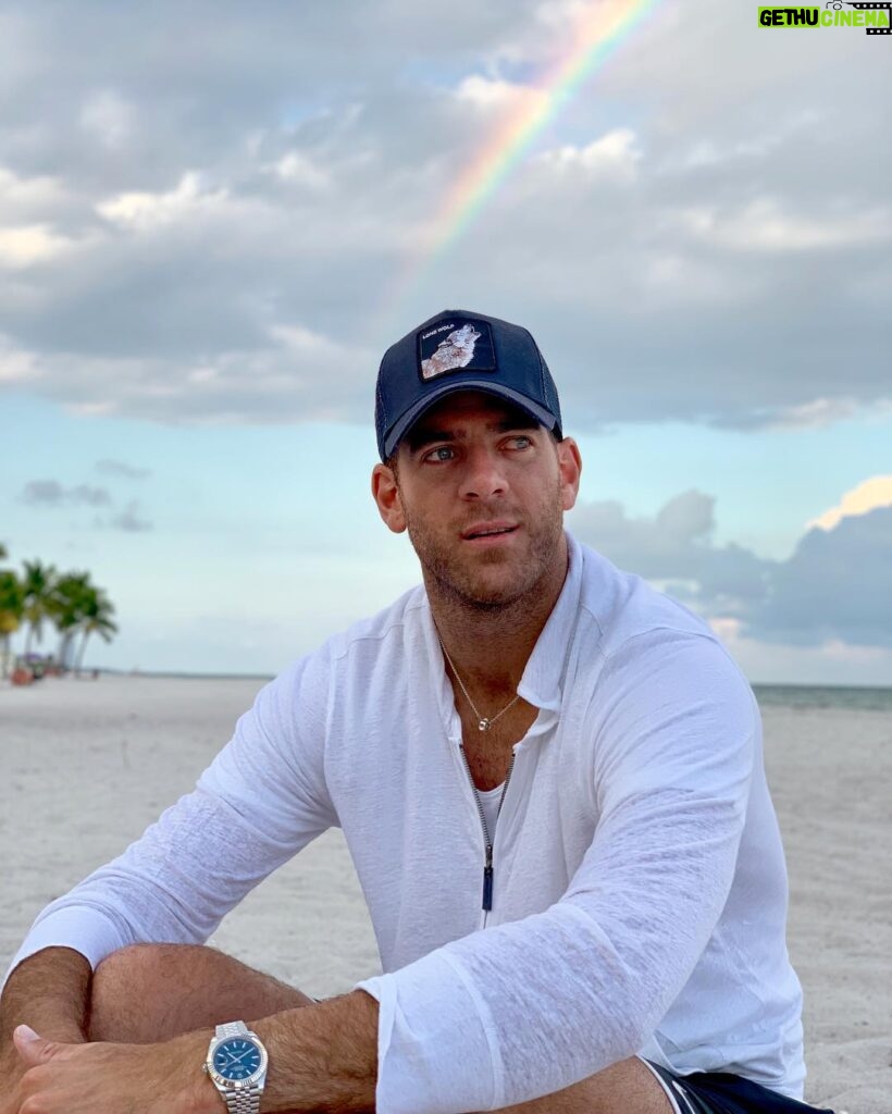 Juan Martin del Potro Instagram - Somewhere over the rainbow 🌈🎵🏝🙌